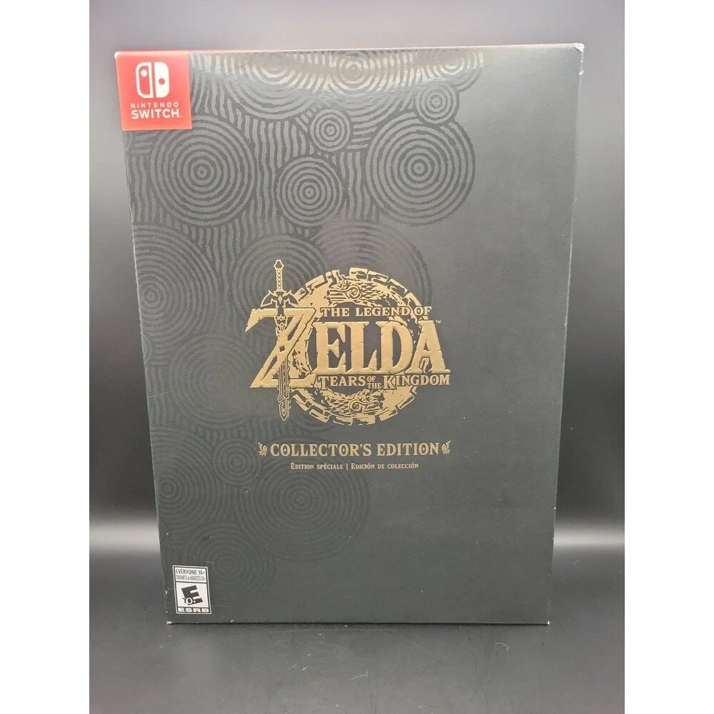 🌟NEW🌟Legend of Zelda Tears of the Kingdom Collectors Edition (Nintendo Switch)